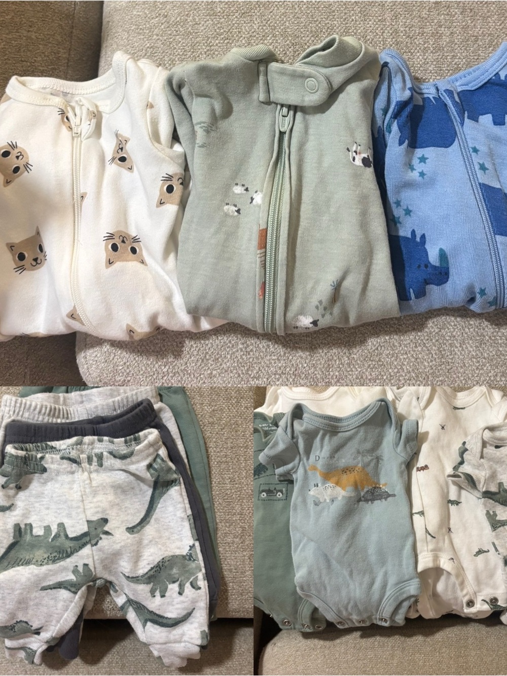 Preemie Baby Boy Clothing Lot